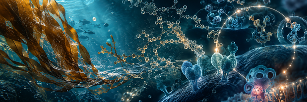 Atlantic brown kelp transitioning into molecular and cellular signaling pathways in fucoidan GLP-1 research