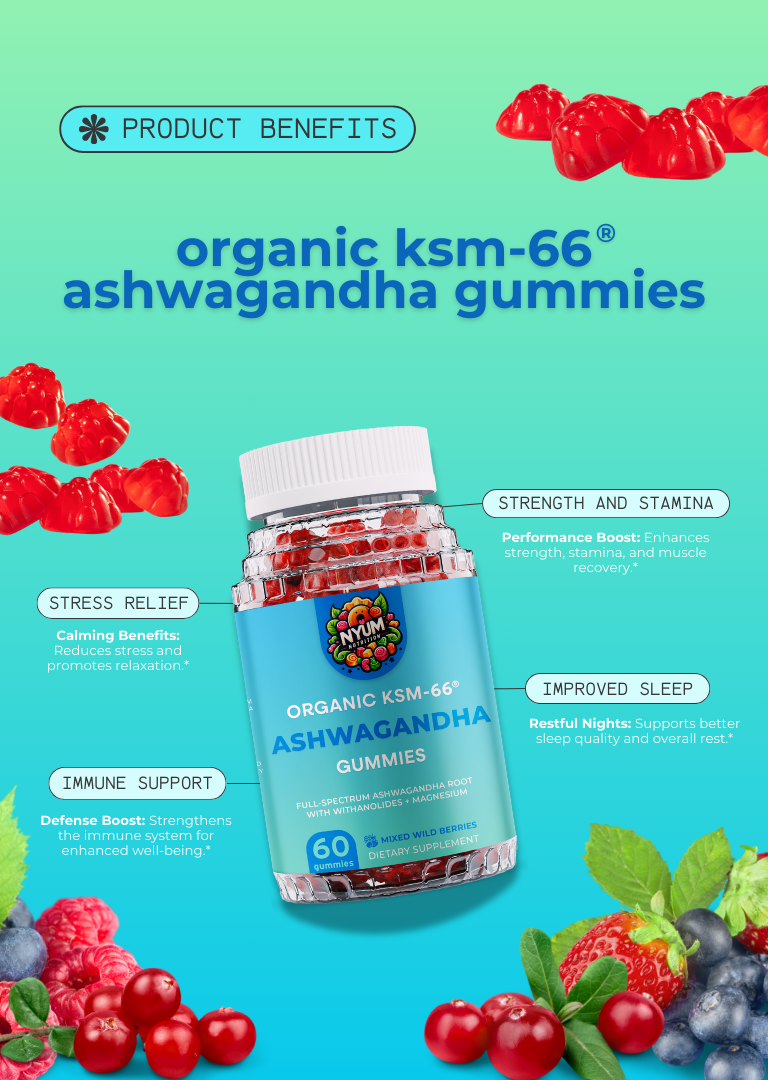 Organic KSM-66® Ashwagandha Gummies