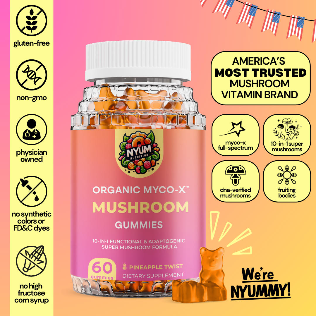 Organic MYCO-X™ Mushroom Gummies