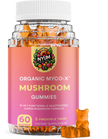 organic myco-x mushroom gummies 10 in 1 functional and adaptogenic super mushroom formula 