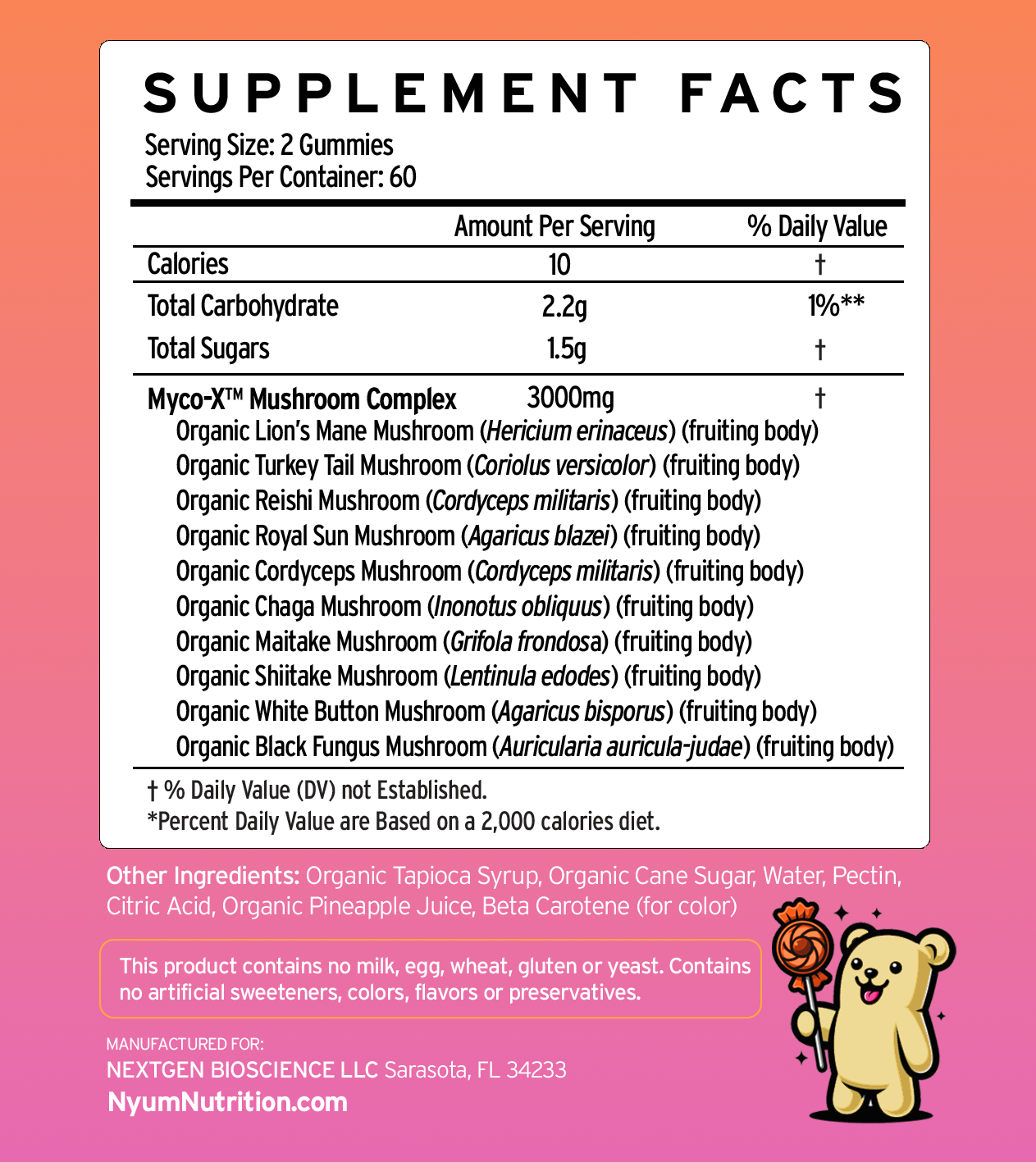 MYCO-X™ Mushroom Gummies