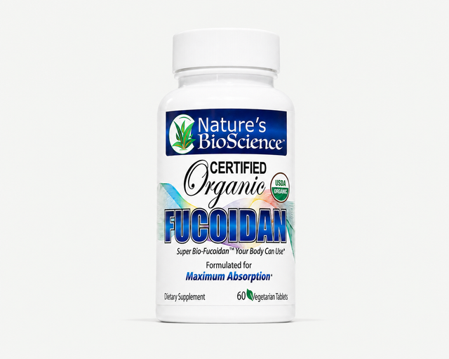 Organic Fucoidan with Atlantic wakame, ginger, saffron, and botanicals