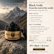 SHILAFORCE gold-grade shilajit information